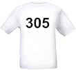 305 - MIAMI - City-series - Heather Grey or White T-shirt
