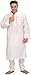 Exotic India Pure White Kurta Pajama - Pure White