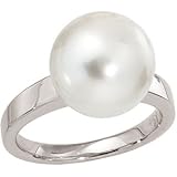 14K White Gold Paspaley South Sea Cultured Pearl Ring