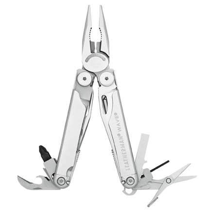 Tools: Leatherman 830037 New Wave Multitool with Leather Sheath