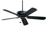 Emerson CF4800BQ Premium Indoor Ceiling Fan, 50-Inch or 42-Inch Blade Span, Barbeque Black Finish