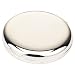Silver Plated Round Handbag Compact Mirror Personalised Free!