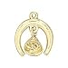 Horseshoe and Bell Charm