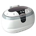 Sonic Wave Ultrasonic Jewelry Cleaner Cleaning Machine CD-2800 (White/Gray)