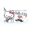 Hello Kitty Mustache Pencil Makeup Accessories Coin Bag