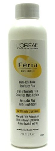 Loreal Feria Developer Plus Multi-Tone 8oz(Lev 9-10) (2 Pack)