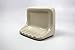 Bath Accessories Bone Almond Ceramic Soap Dish Holder