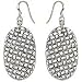 Sterling Silver Earring Set Handmade Jewelry 2.5 inches (ers258)