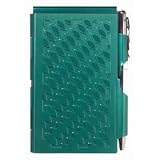 Wellspring Flip Notes Emerald Green Notepad w/Pen