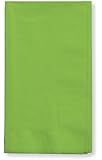 Creative Converting Touch of Color 2-Ply 50 Count Paper Dinner Napkins, Fresh Lime