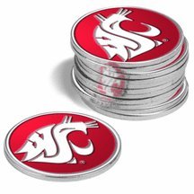 Washington State Cougars Golf Ball Marker Pack)