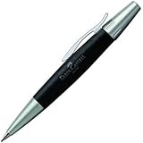 Faber-Castell Design E-Motion Pearwood Matte Black Mechanical Pencil 138331