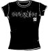 Star Trek 2009 Movie ENTERPRISE CREW Juniors Size Fitted Girly Black T-shirt Tee