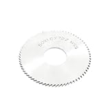 uxcell スリッティングソー ハンド ツール50mm x 16mm x 1.6mm 72ペグ歯 HSS ブレード