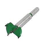 uxcell ヒンジボーリングビット 26mm掘削径 木材切削工具 デュアルフルート 1個入り