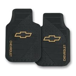 Chevy Factory Style Trim-To-Fit Molded Passenger/Driver Front Floor Mats - Set of 2