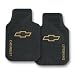 Chevy Factory Style Trim-To-Fit Molded Passenger/Driver Front Floor Mats - Set of 2