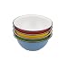 Back to Basics PC17561 Small Metal Popcorn Bowls, Set of 4