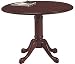 Round Conference Table: Diameter-42" Round conference table. Mahogany finish. Chippendale style legs with wood edge. Round conference table. Mahogany finish. Chippendale style legs with wood edge.Available in different finishes and configurations. Call your sales professional.Product photo may not exactly match the product offered for sale. Please refer to the product description.