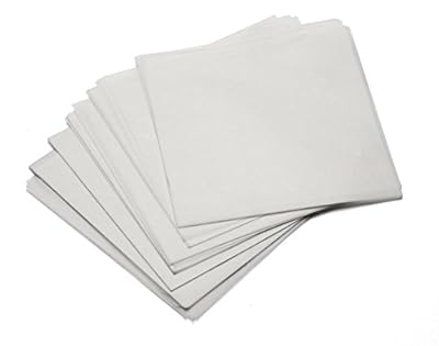 Cuisinart CWP-250 25 Count Non-Stick Burger Papers, Square Wax Sheets, White