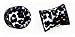 Flare Plugs - Black and White Leopard Ear Plugs (00g) - Body Jewelry (1 pair) Flare Plugs - Black and White Leopard Ear Plugs (00g) - Body Jewelry (1 pair)