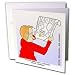 Londons Times Funny Medicine Cartoons - Location Map for ADHD - Greeting Cards-12 Greeting Cards with envelopes