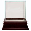 Atlanta Braves Engraved Baseball Glass Display Case