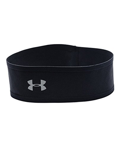 Under Armour Women's Fly Fast Headband, Black/Reflective, One Size
