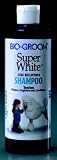 Biogroom Super White Shampoo - White and Light Coat Grooming - Tearless and non-Bleaching