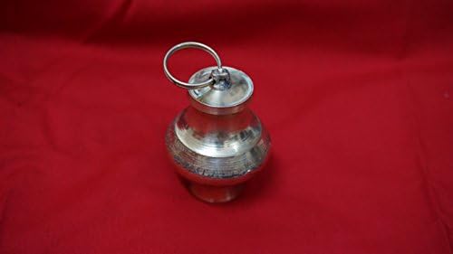 Brass Kalash Vessel Pot Lota Hindu Puja Havan Aarti for Gangajali Milk Ganga Jal