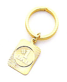 Click here to buy 14kt Yellow Gold Keychain.