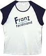 FRANZ FERDINAND - Logo - Black Women's / Girls Cap Sleeve T-shirt (Girlie / Babydoll)