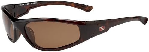 100% Ultra Violet Polarized Dive Shades, Bermuda Style - Tortoise Brown Lens