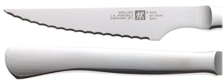 J.A. Henckels S.O.S. 8-Piece Stainless-Steel Steak Knife Set in Wood Gift Box