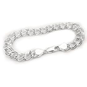 9mm Wide Sterling Silver 8