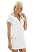 Zip Front Terry Romper Dress