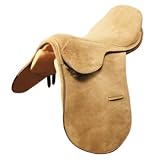All Suede Polo Saddle, 19 Inch
