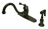 Kingston Brass KB3575BLBS Vintage Kitchen Faucet Oil Rubbed Bronze