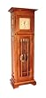 Mission Grandfather Clock Woodworking Paper Plan, Build Your Own!!