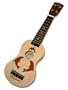 20" Ukulele W/Dolphin