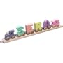 4 Letter Pastel Name and Track to Fit