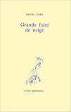Grande fuite de neige