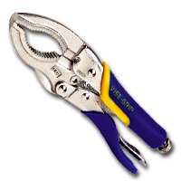 Click here to buy 6 in. Large Jaw Locking Pliers with Soft Grip Handles by Vise-Grip.