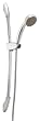 Alsons 1505CBX Five-Spray Massage Hand Shower with Contemporary Wall Bar Unit, Chrome
