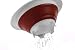 LK1072R 1.5 Qt Red Collapsible Colander