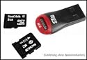 2-in-1 USB-Kartenleser Speicher-Karten-Leser Speicherkarte micro-SD SDHC Memory Stick Micro M2