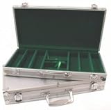 Trademark Poker 300 Chip Case - Aluminum Hard Side