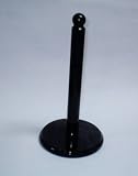 Paper towel holder-black marble