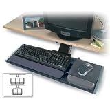Kensington Underdesk Adjustable Keyboard Platform with Wrist Rest (K60067)