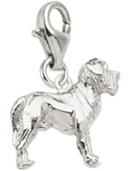 Rembrandt Charms Mastiff Charm with Lobster Clasp